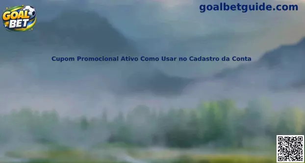 Cupom Promocional Ativo Como Usar no Cadastro da Conta