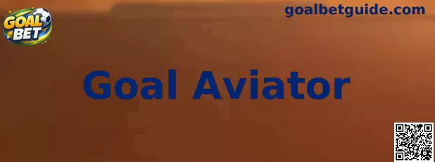 Interface ilustrativa do jogo Goal Aviator