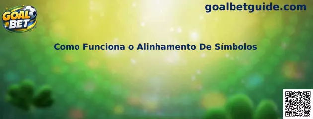 Como funciona o alinhamento de símbolos