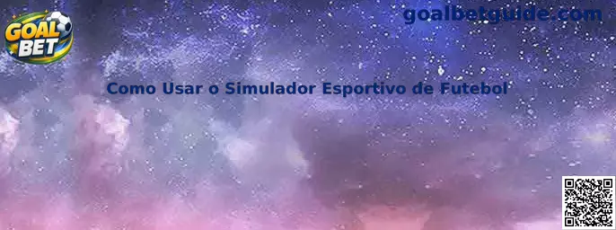Como usar o simulador esportivo de futebol