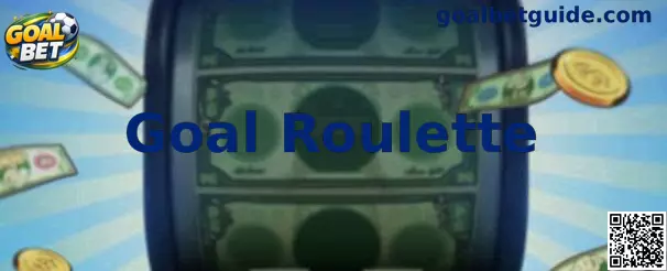 Representação visual da mesa virtual de Goal Roulette