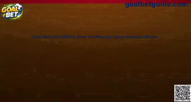 Goal Bet Link Oficial Sem Verificação Como Acessar Direto