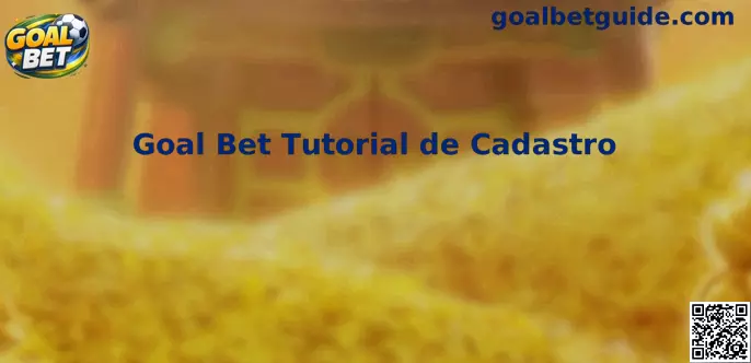 Tutorial Goal Bet Cadastro